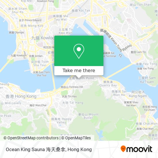 Ocean King Sauna 海天桑拿 map