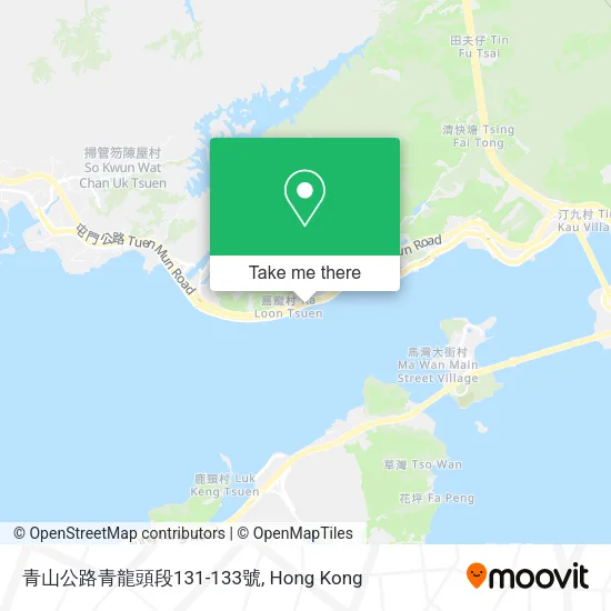 青山公路青龍頭段131-133號地圖