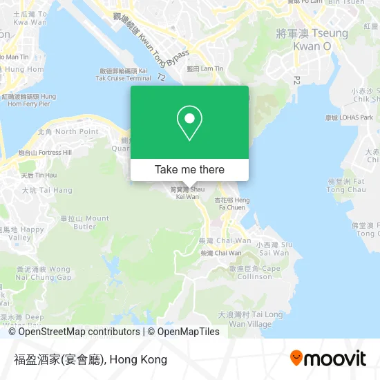 福盈酒家(宴會廳)地圖