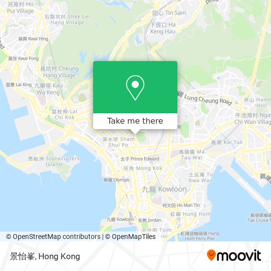 景怡峯 map