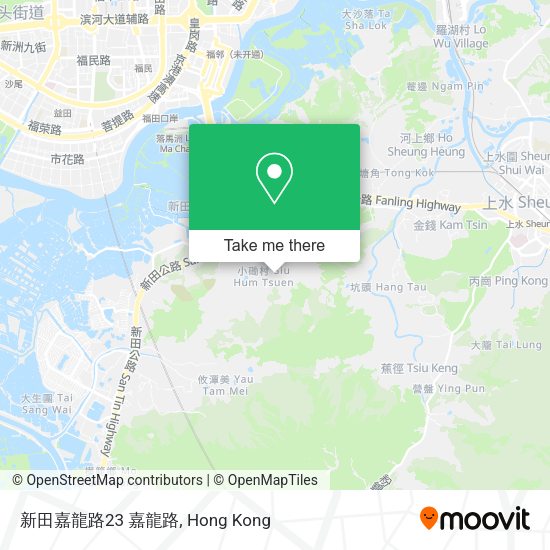 新田嘉龍路23 嘉龍路 map