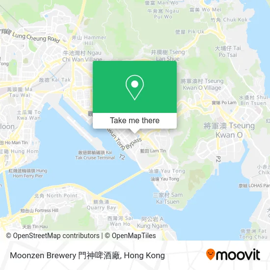 Moonzen Brewery 門神啤酒廠 map