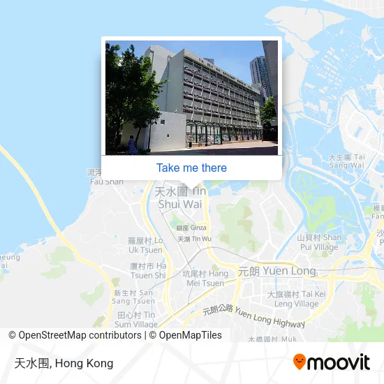 天水围 map