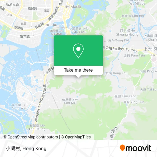 小磡村地圖