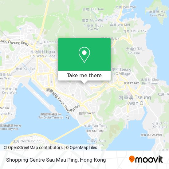 Shopping Centre Sau Mau Ping map