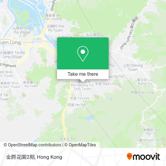 金爵花園2期 map