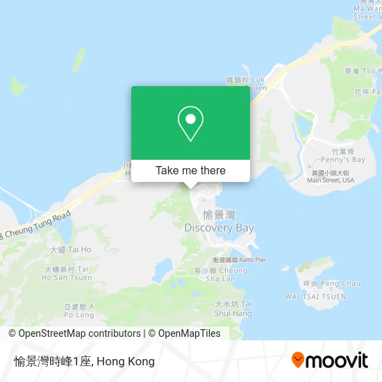 愉景灣時峰1座 map