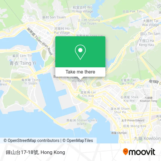 鍾山台17-18號 map