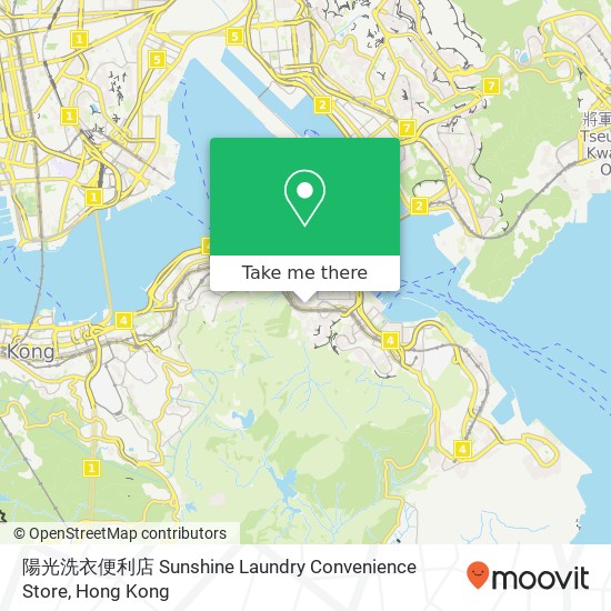 陽光洗衣便利店 Sunshine Laundry Convenience Store map