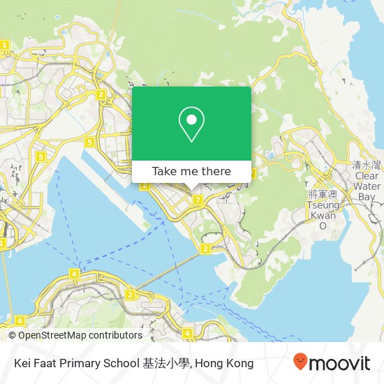 Kei Faat Primary School 基法小學 map