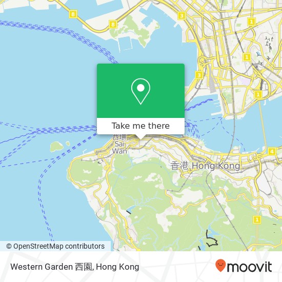 Western Garden 西園 map
