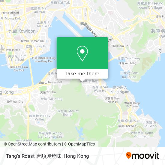 Tang's Roast 唐順興燒味 map