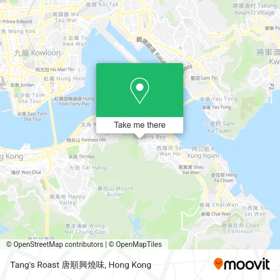 Tang's Roast 唐順興燒味地圖