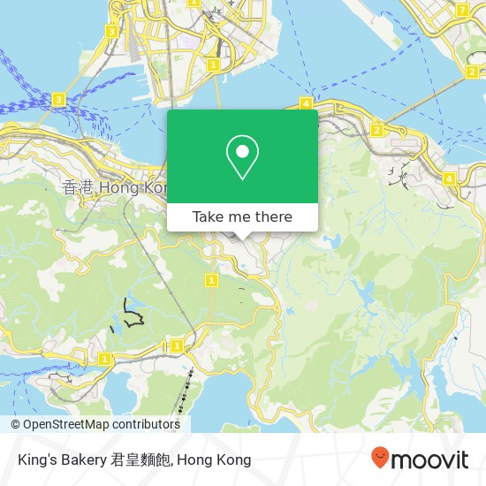 King's Bakery 君皇麵飽 map