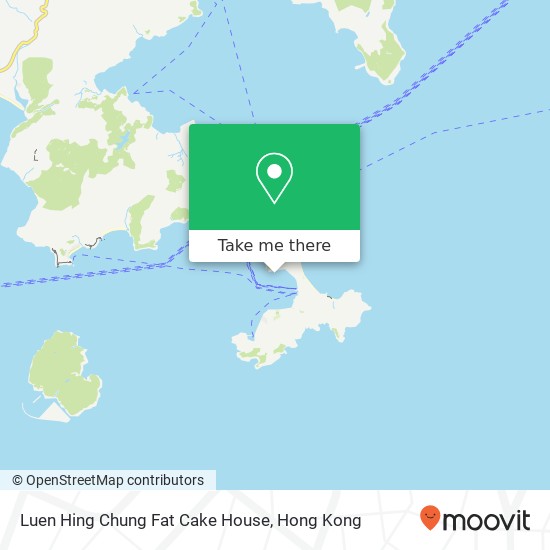 Luen Hing Chung Fat Cake House, 大新後街 長洲 map