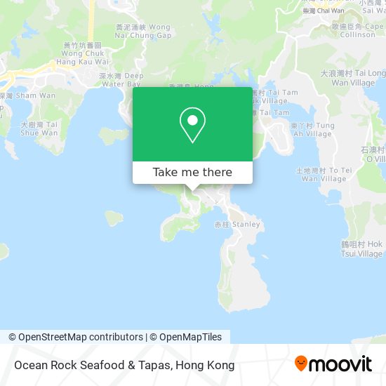Ocean Rock Seafood & Tapas map