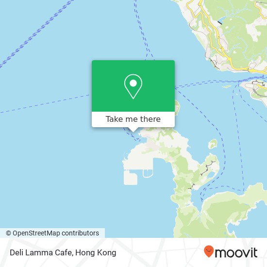 Deli Lamma Cafe, 榕樹灣大街 南丫島 map