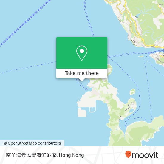 南丫海景民豐海鮮酒家, 榕樹灣大街 南丫島 map