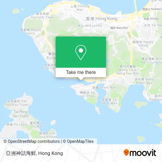 亞洲神話海鮮地圖