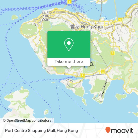 Port Centre Shopping Mall map