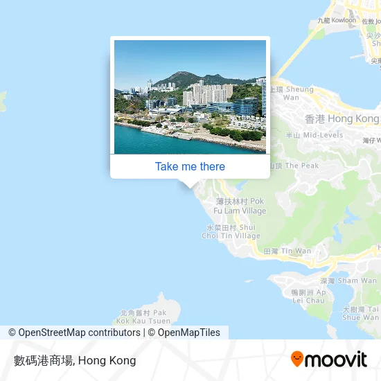 數碼港商場地圖