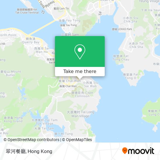 翠河餐廳 map
