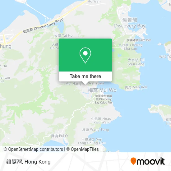 銀礦灣 map