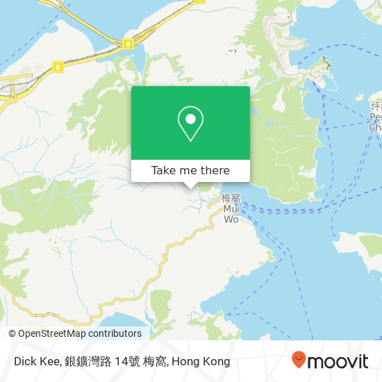 Dick Kee, 銀鑛灣路 14號 梅窩 map