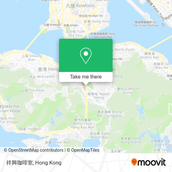 祥興咖啡室地圖