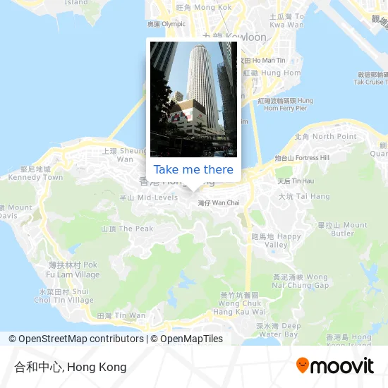 合和中心地圖
