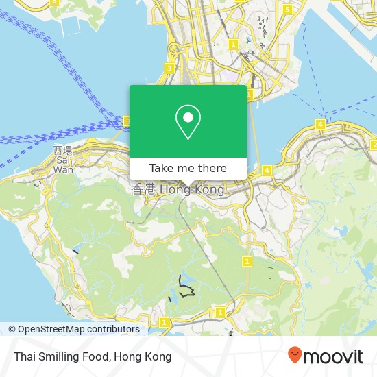 Thai Smilling Food, 聯發街 灣仔 map