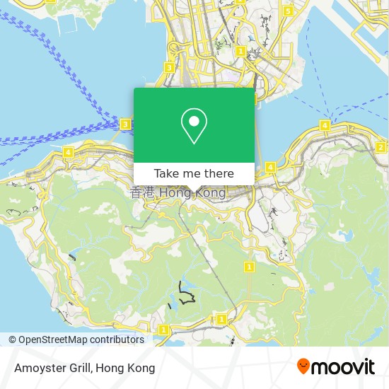 Amoyster Grill map