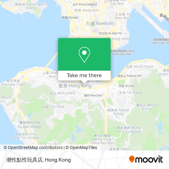 潮性點性玩具店 map