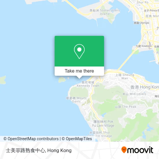 士美菲路熟食中心 map