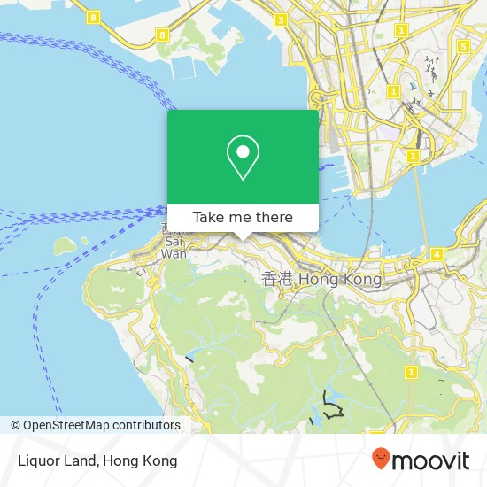 Liquor Land map