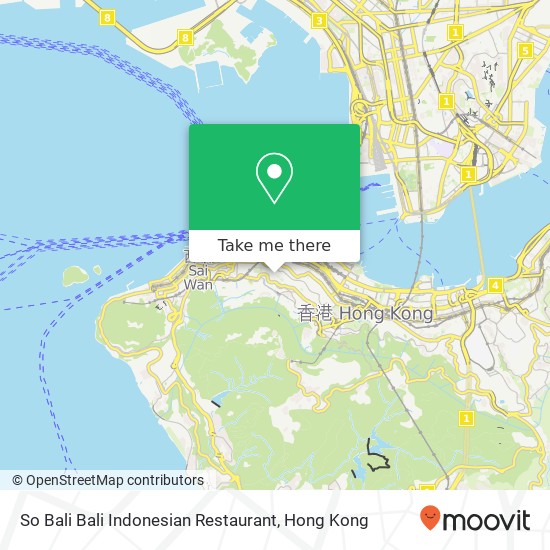 So Bali Bali Indonesian Restaurant, 伊利近街 31號 中環 map