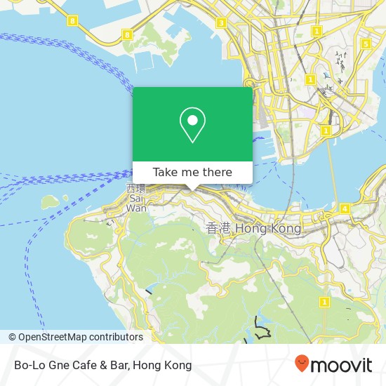 Bo-Lo Gne Cafe & Bar, 結志街 52號 中環 map