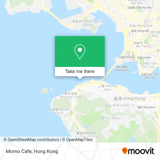 Momo Cafe map