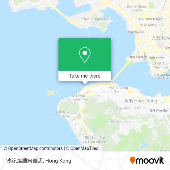 波記燒臘粉麵店 map