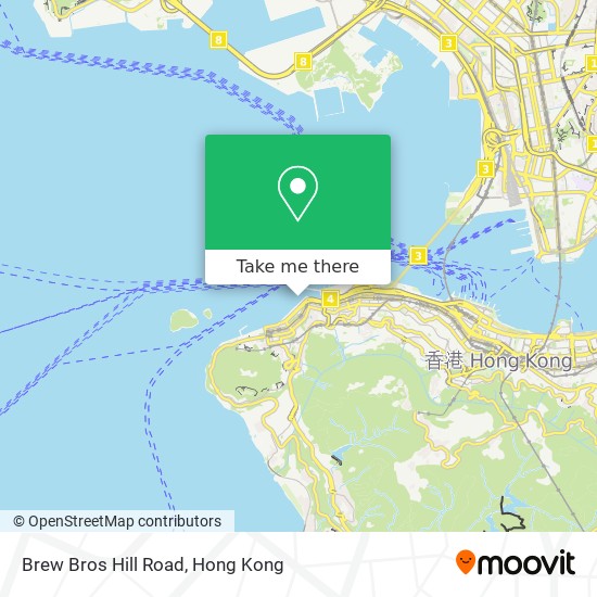 Brew Bros Hill Road地圖