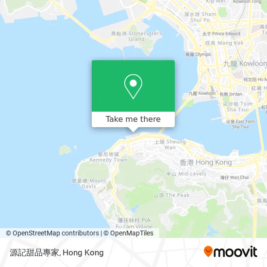 源記甜品專家 map