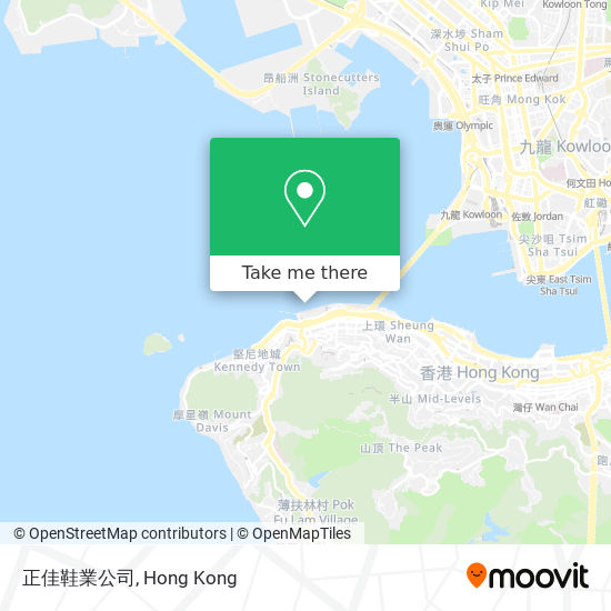 正佳鞋業公司 map