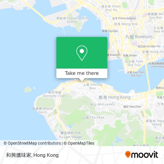 和興臘味家地圖
