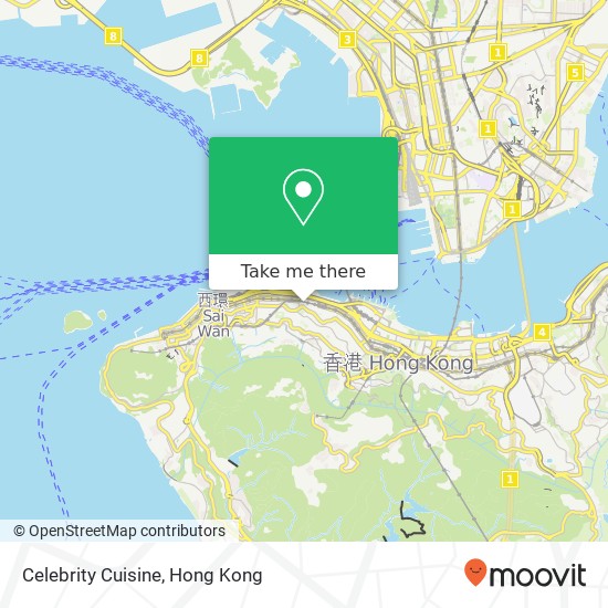 Celebrity Cuisine, 九如坊西 3號 中環 map