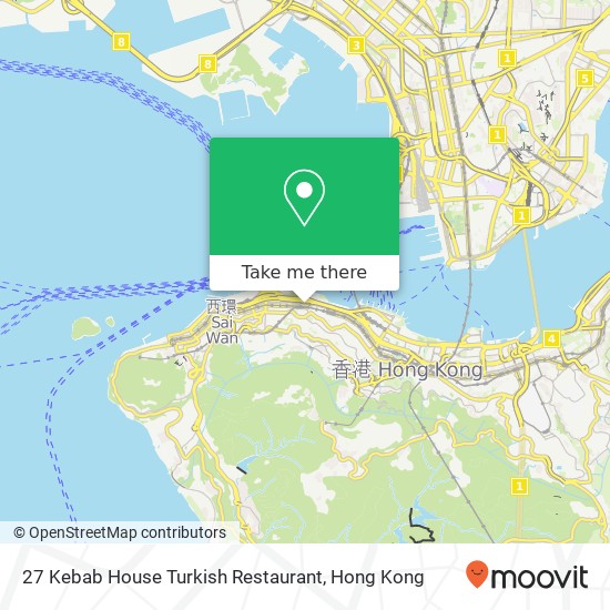 27 Kebab House Turkish Restaurant, 孖沙街 25號 上環 map