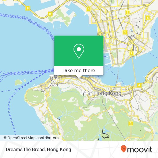 Dreams the Bread, 威靈頓街 97號A 中環 map