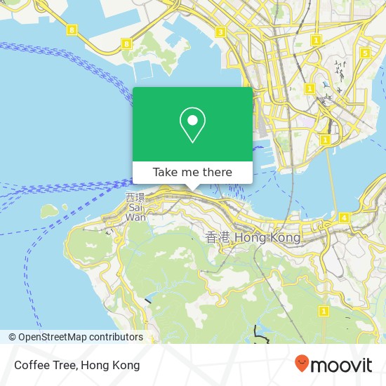 Coffee Tree, 永樂街 6號A 中環 map