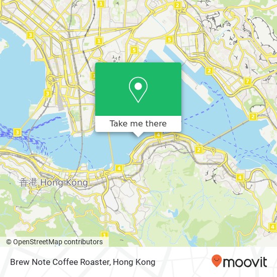 Brew Note Coffee Roaster, 堡壘街 19號 北角 map