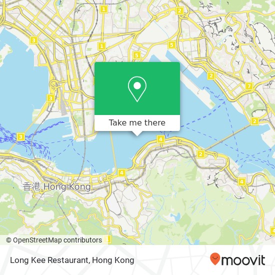 Long Kee Restaurant, Wharf Rd 18 North Point地圖