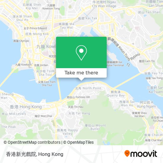 香港新光戲院 map